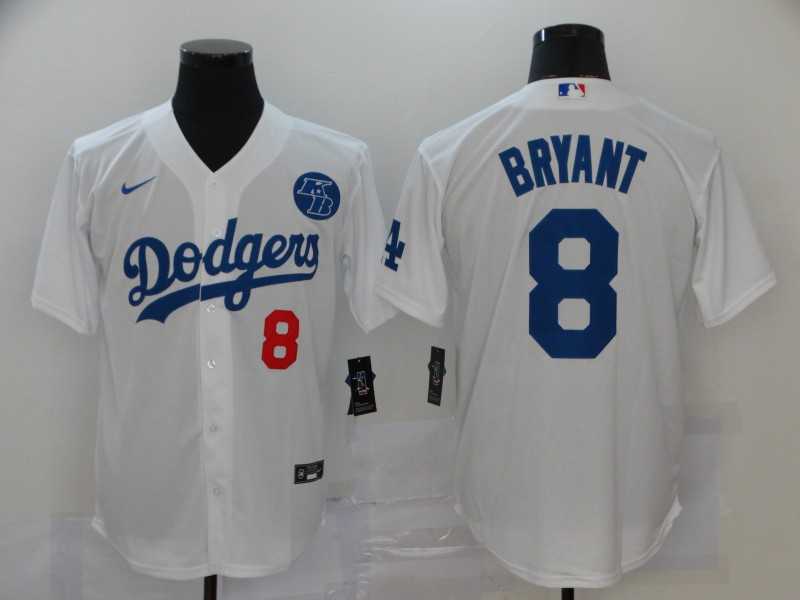 Dodgers 8 Kobe Bryant White 2020 Nike KB Cool Base Jerseys,We sell and wholesale Dodgers 8 Kobe Bryant White 2020 Nike KB Cool Base Jerseys on line form chian!